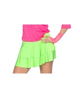 Wilbers & Wilbers Rok party laagjes neon-groen