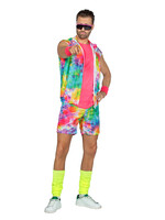 Feestkleding Breda Aerobic dude neon