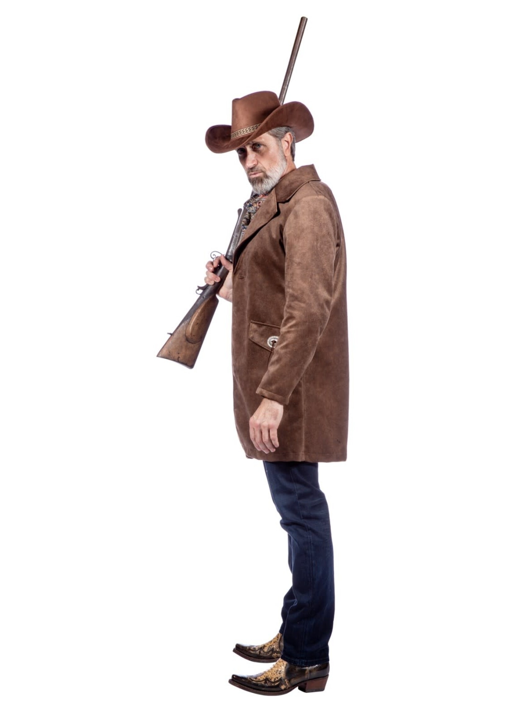 Feestkleding Breda Authentic western coat Billy