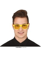 Feestkleding Breda Bril geel