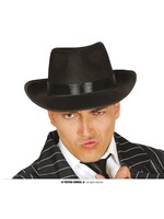 Feestkleding Breda Hoed gangster zwart Feestkleding Breda Hoed gangster zwart