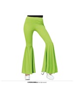 Feestkleding Breda Broek Groen jaren 70 elastisch