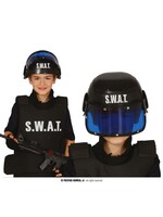 Feestkleding Breda Helm SWAT kinderen