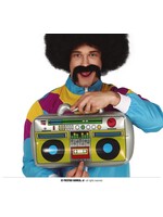 Fiestas Guirca Opblaasbare retro radio