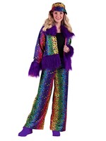 Thetru Dameskostuum Manic Panic Colour Panter