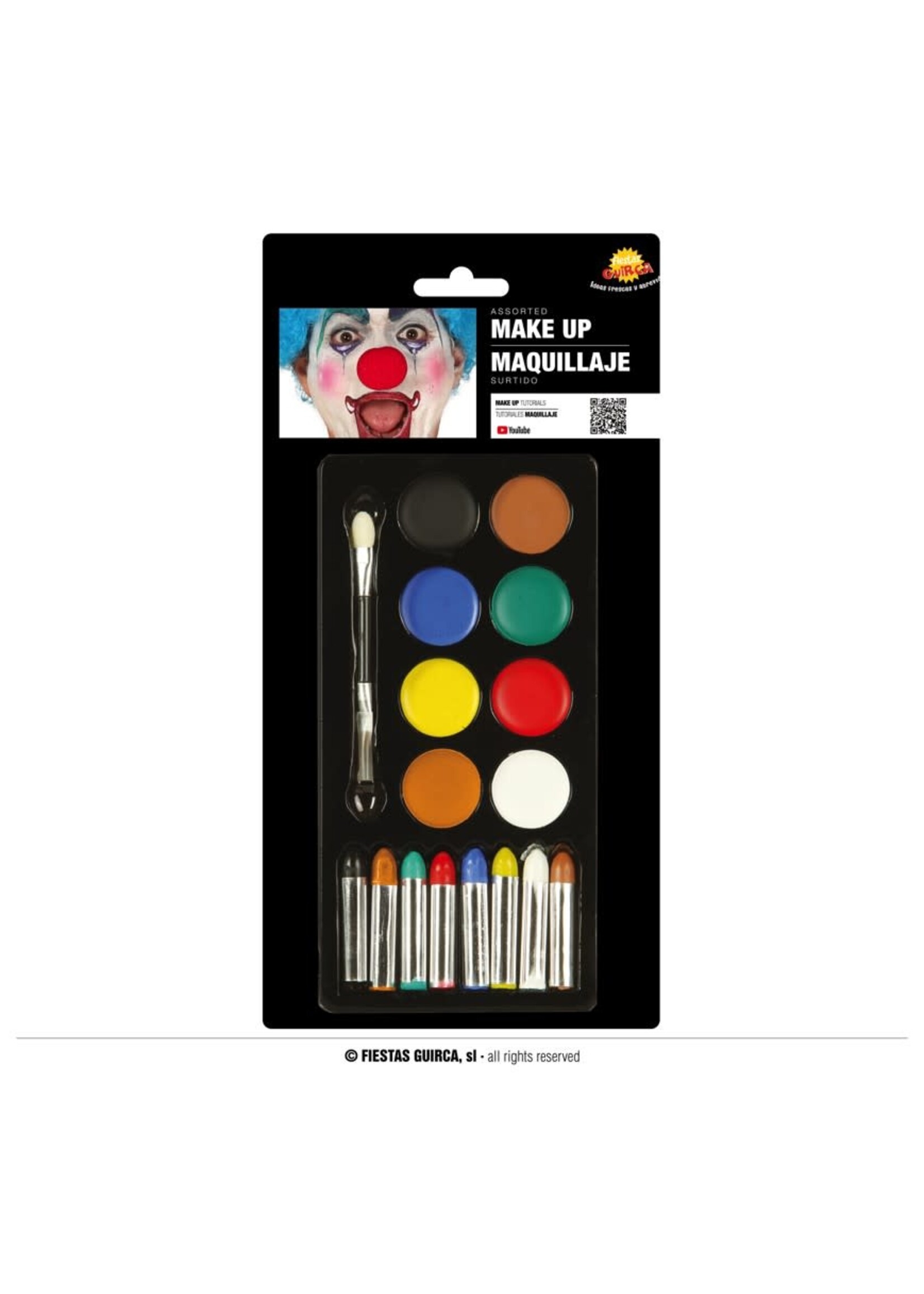 Feestkleding Breda Schmink set