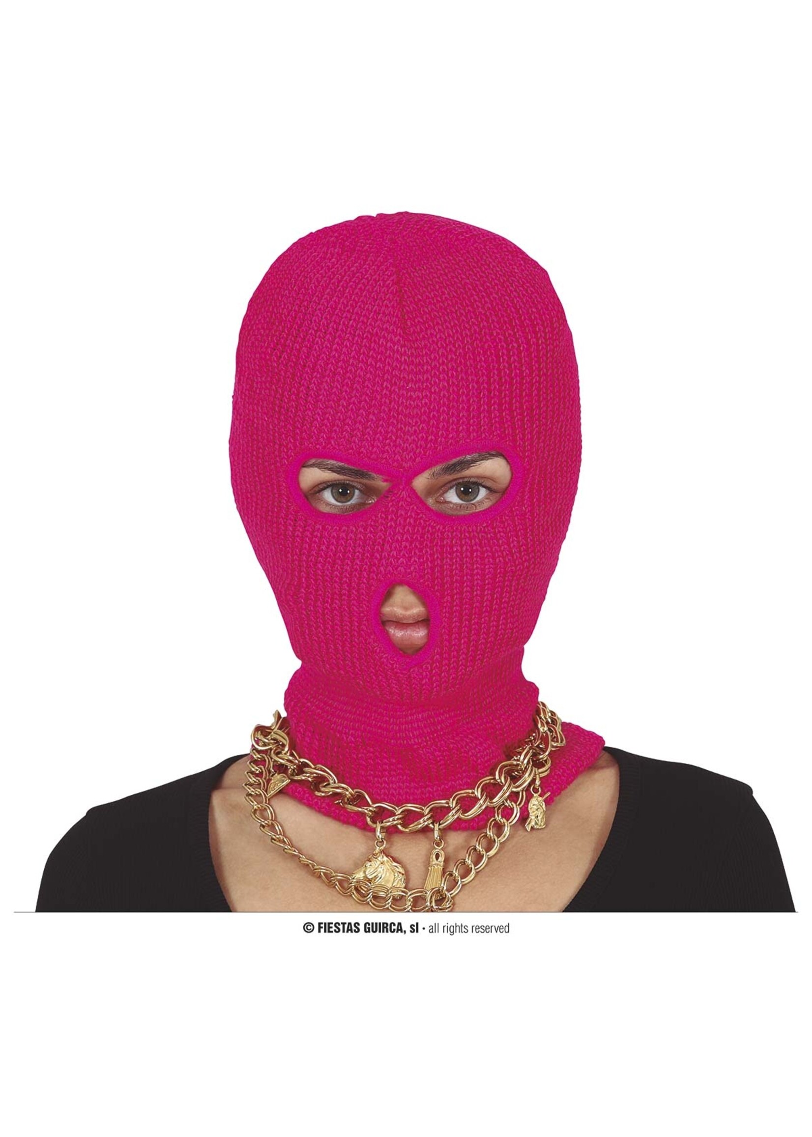 Feestkleding Breda Bivak muts neon Fuchsia