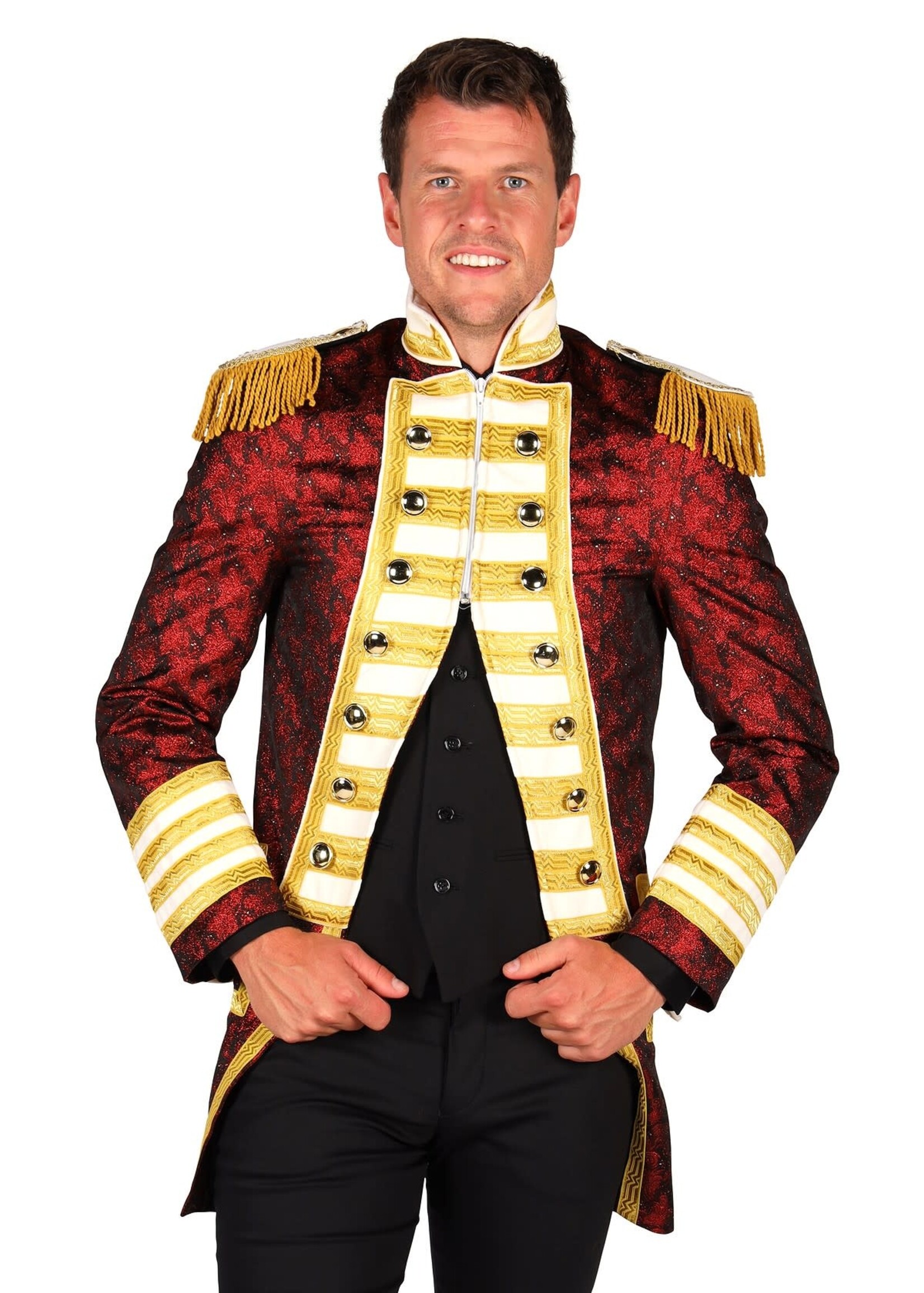 Thetru Herenjas ''Nelson brocaat'' Rood