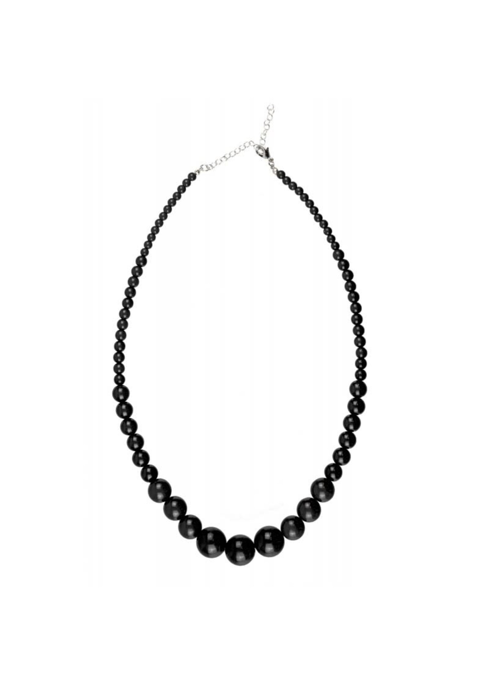 Wilbers & Wilbers Ketting kralen zwart