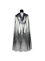 Feestkleding Breda Cape met capuchon "Galaxy" Zilver