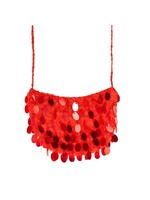 Wilbers & Wilbers Handtas pailletten rood