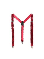 Wilbers & Wilbers Bretels pailletten rood