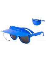 Wilbers & Wilbers Bril met zonneklep blauw