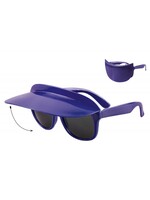 Wilbers & Wilbers Paarse bril met zonneklep