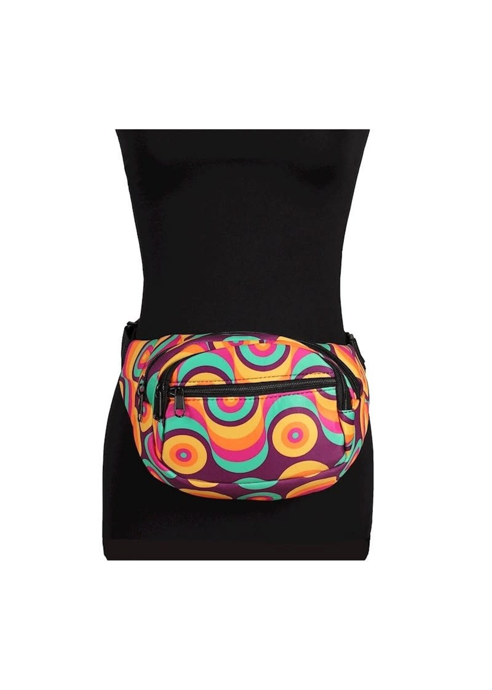 Thetru Heuptasje 70s print cirkels