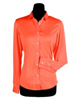 Thetru Damesblouse "Basic colours" Neonoranje