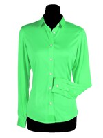 Damesblouse "Basic colours" Neongroen