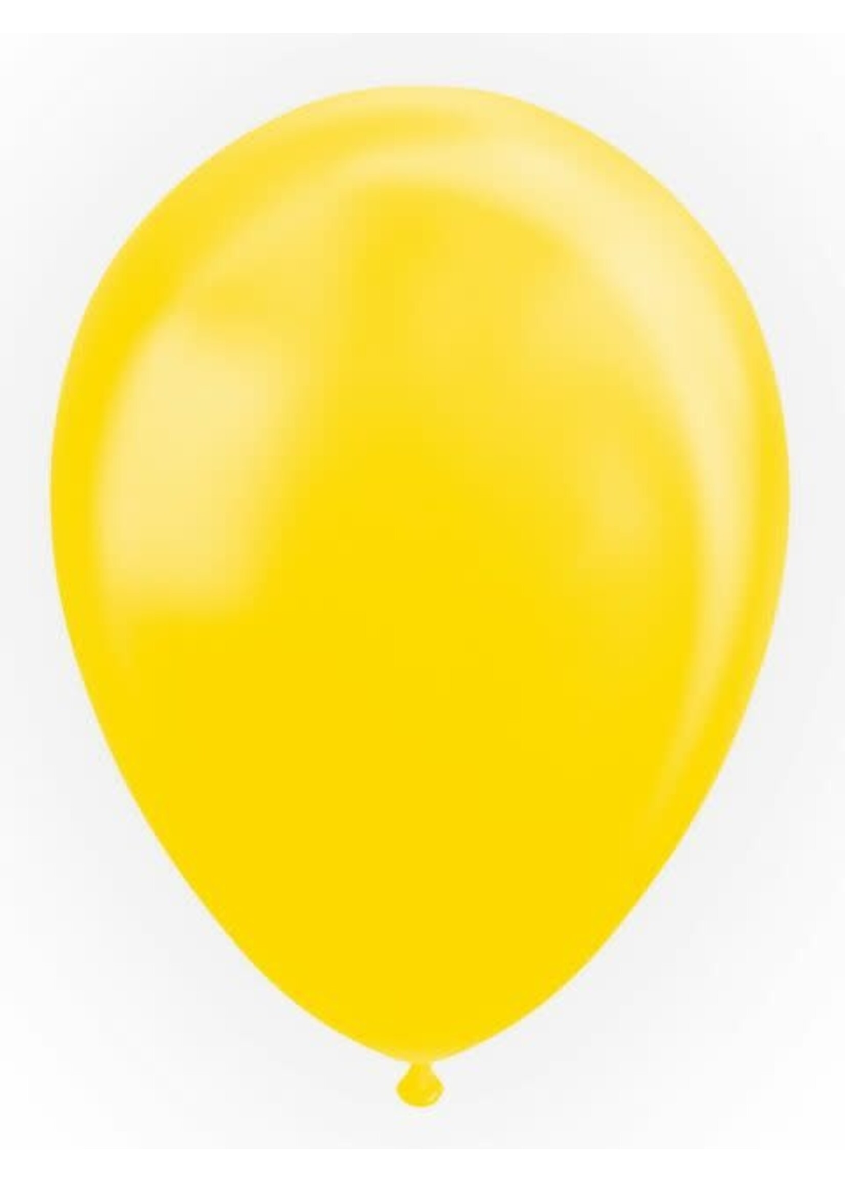Feestkleding Breda Gele Ballonnen 100 stuks