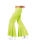 Feestkleding Breda Hippie broek bi-stretch Neon Groen