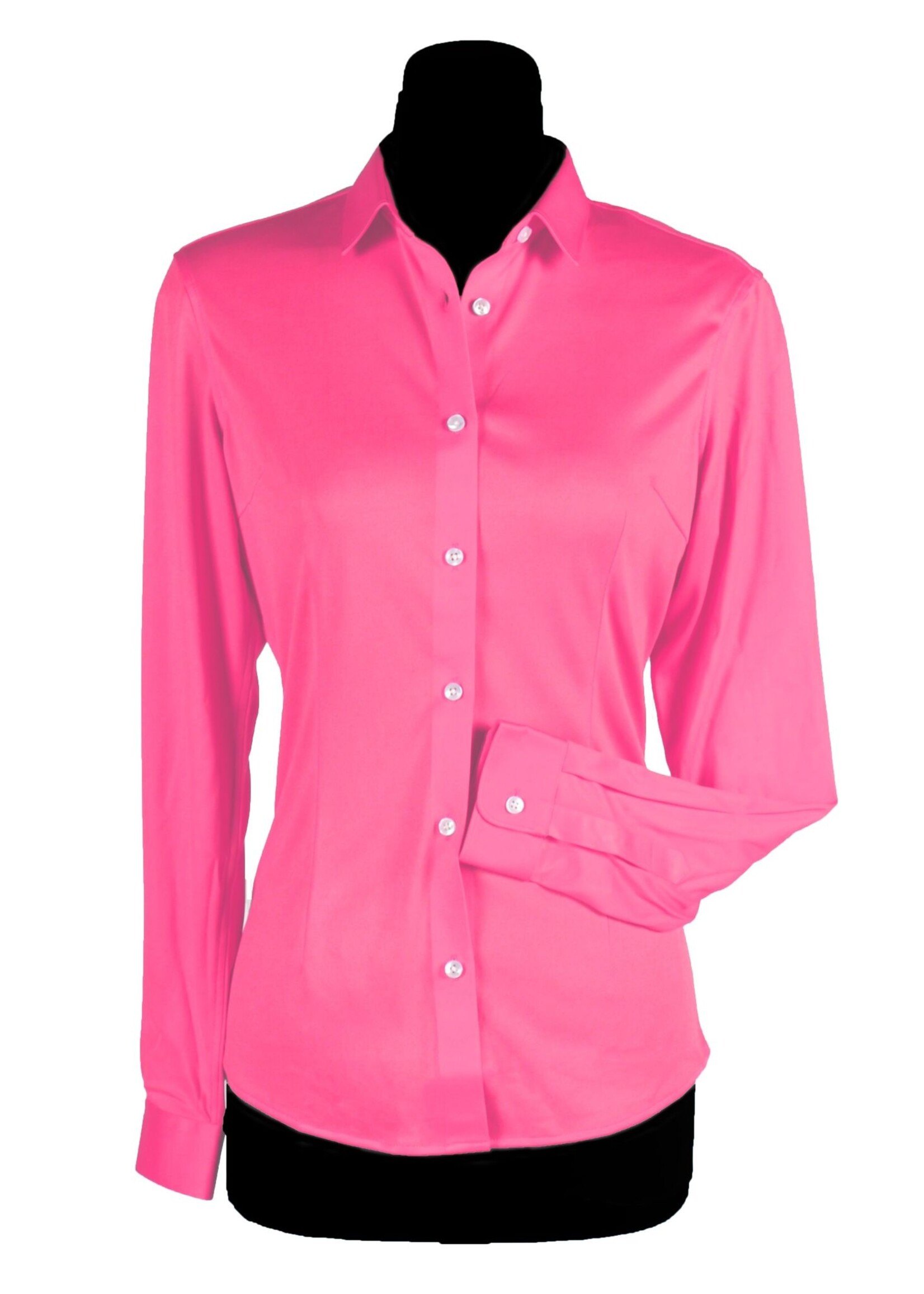 Thetru Damesblouse "Basic colours" Neonroze