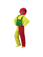 Feestkleding Breda Tuinbroek / Overal rood/geel/groen