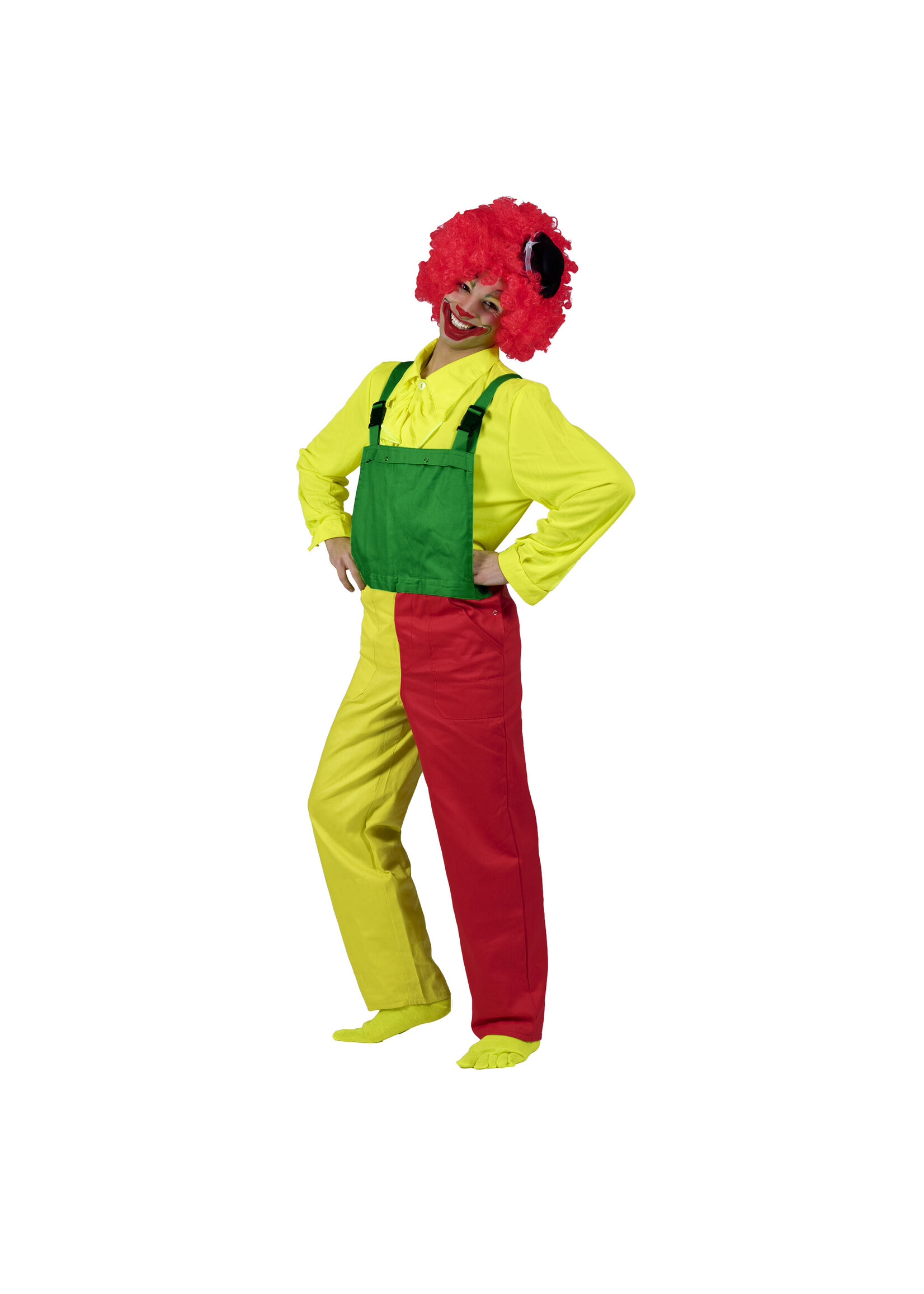 Feestkleding Breda Tuinbroek / Overal rood/geel/groen