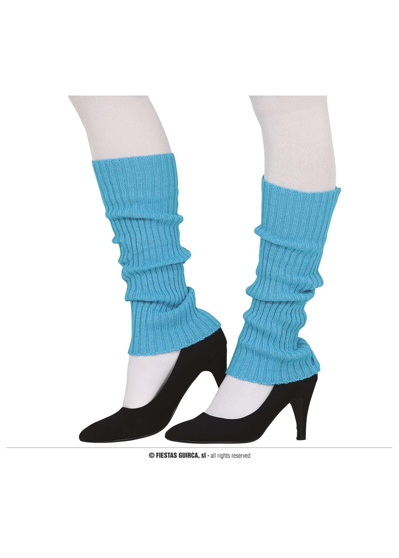 Feestkleding Breda Beenwarmers lichtblauw