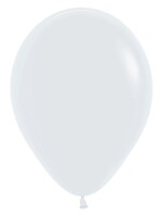 Feestkleding Breda Ballonnen Fashion Solid White 005
