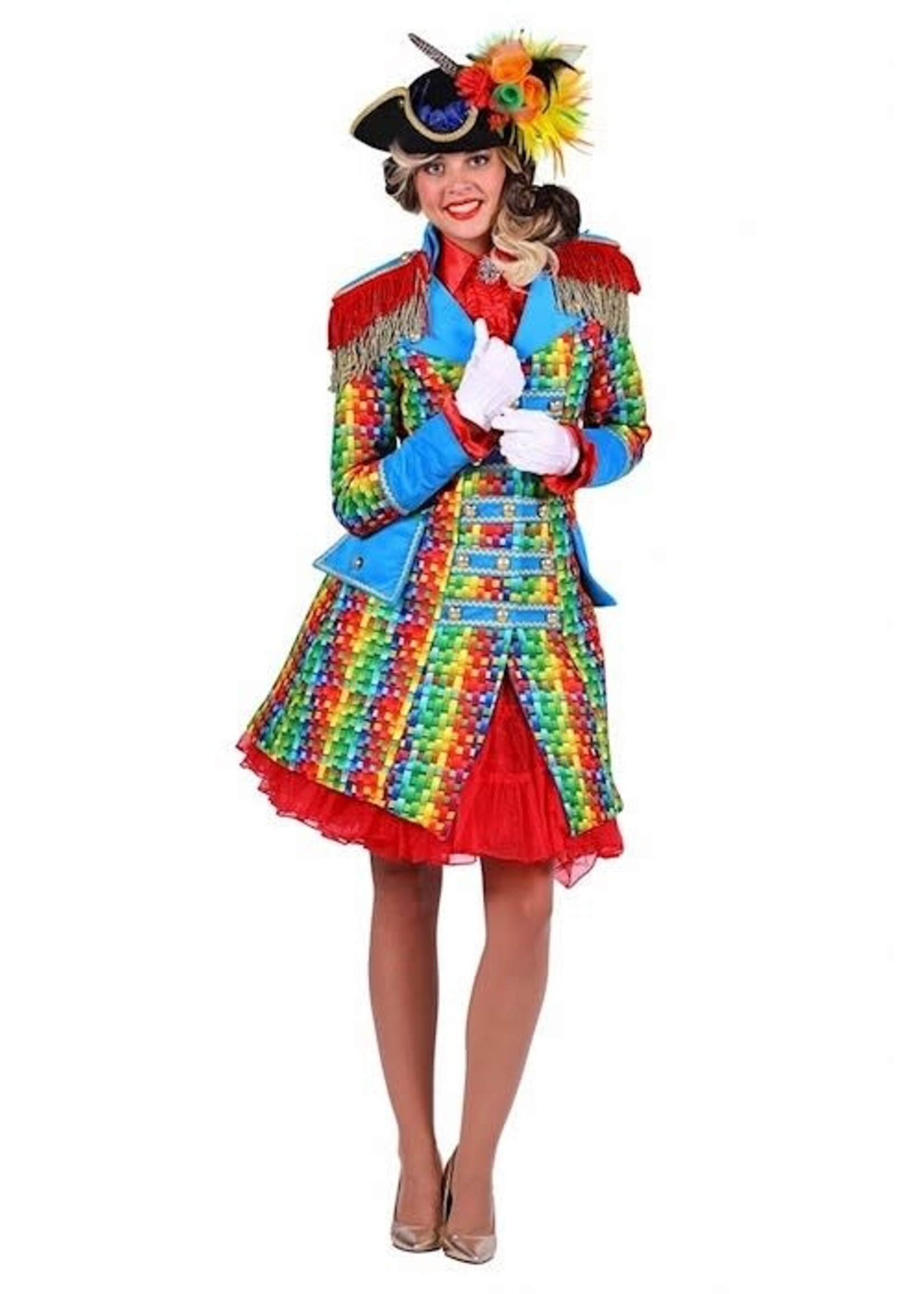 Thetru Print jas dames " Celebration "Straw