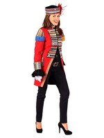 Thetru Jas dame " Ribbon Chaos " rood