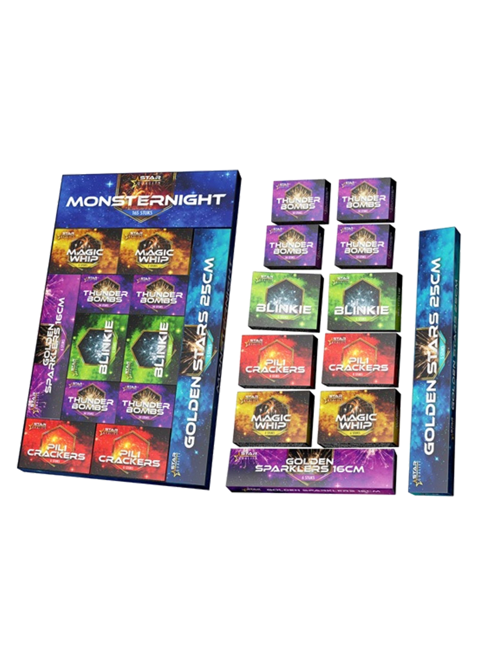 Feestkleding Breda Monsternight pakket