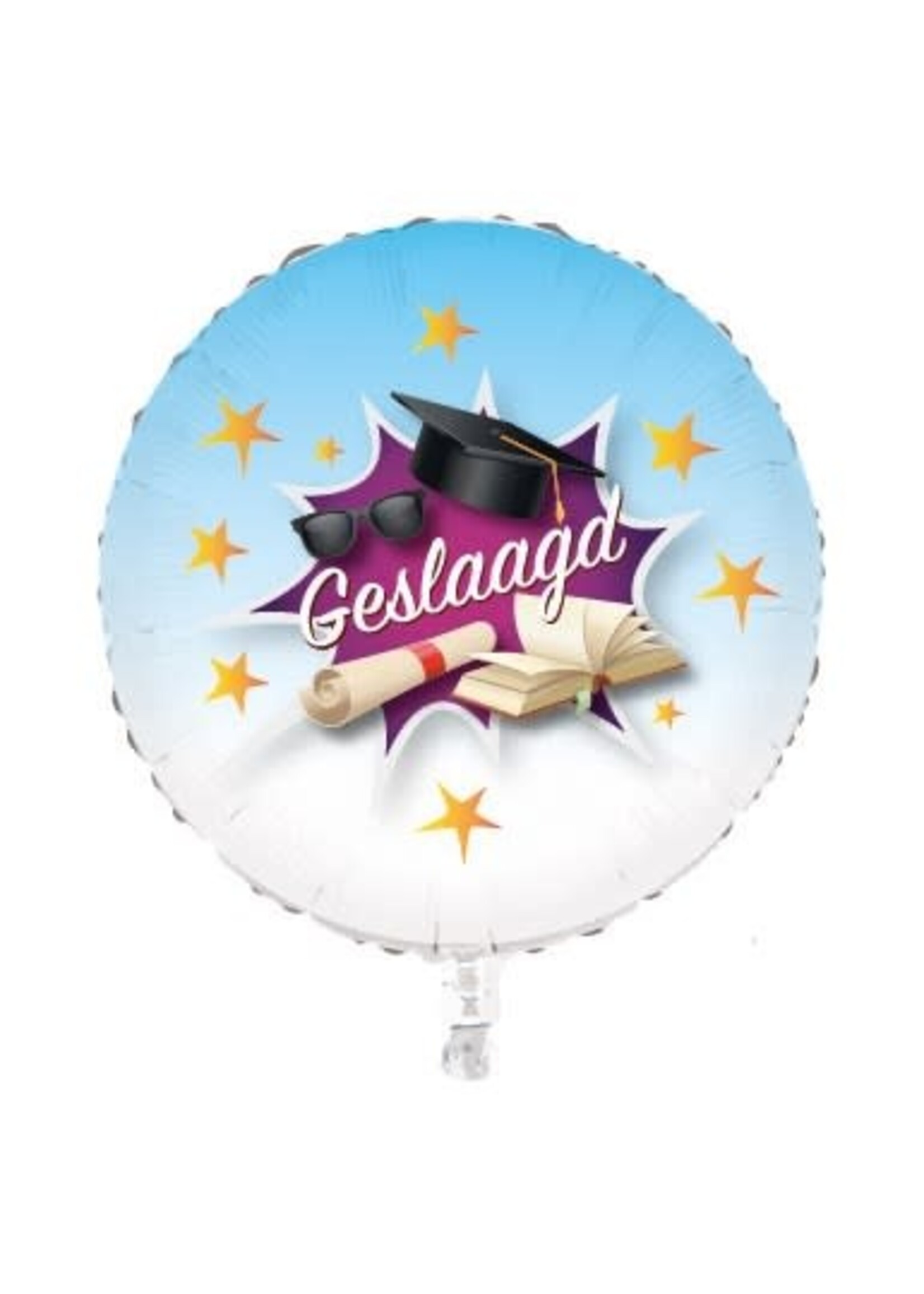 Haza-Witbaard Folieballon Geslaagd