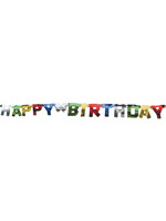 Feestkleding Breda Letterbanner Happy Birthday