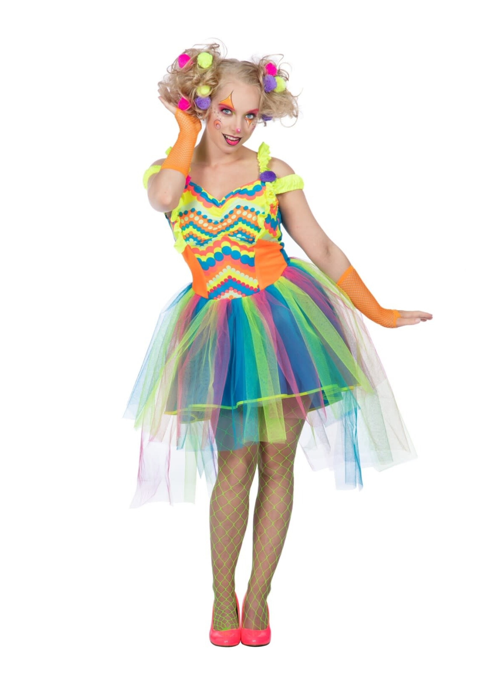 Feestkleding Breda Clown moderna jurk