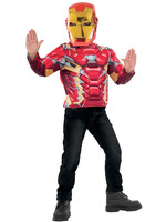 Feestkleding Breda Iron Man Kostuum Top en Masker Kind