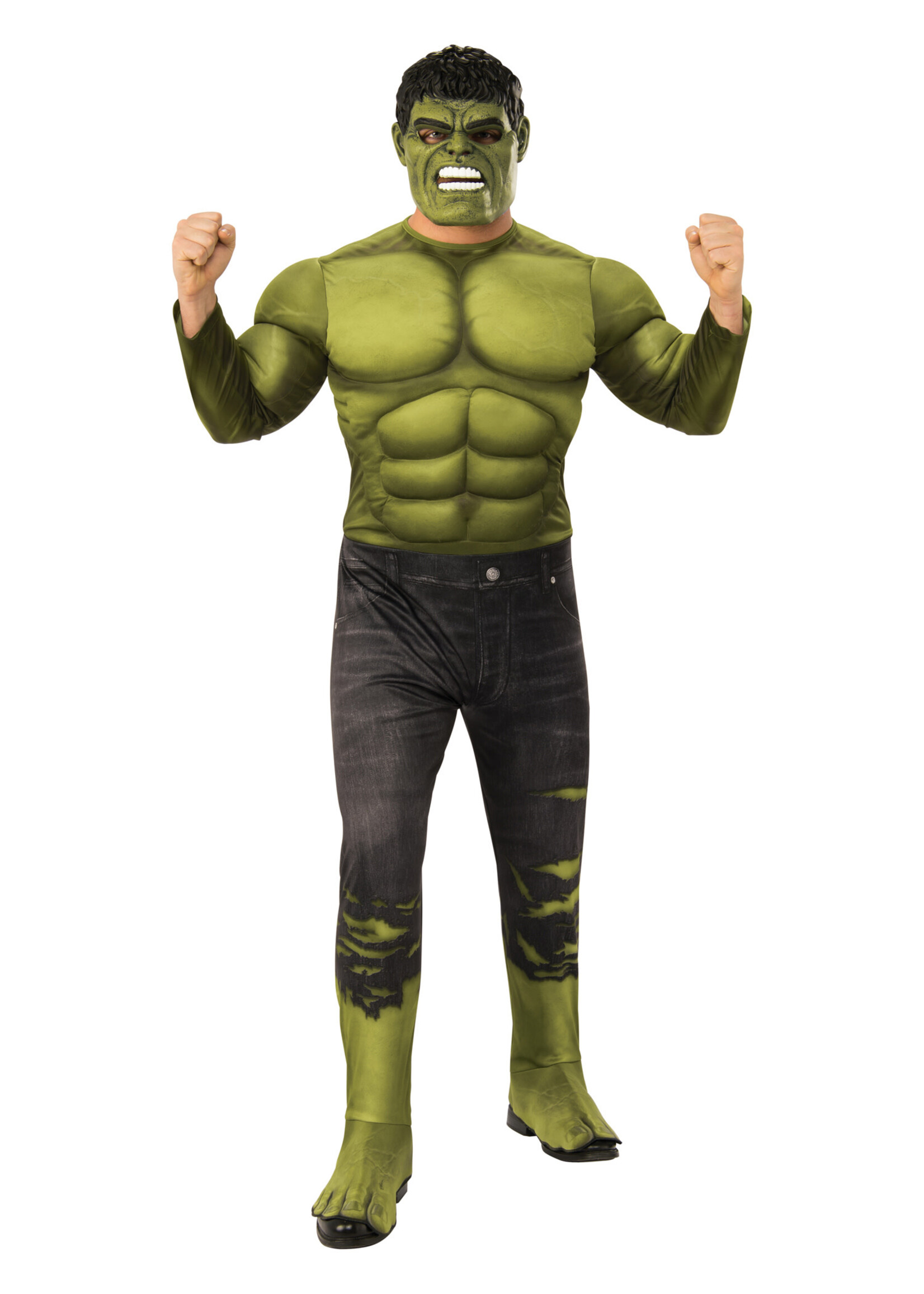 Feestkleding Breda Hulk Deluxe Avg4 Kostuum - Heren