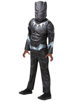 Feestkleding Breda Black Panther Deluxe Kostuum Kind