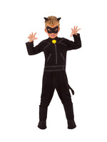 Feestkleding Breda Cat Noir Klassiek Kostuum Kind