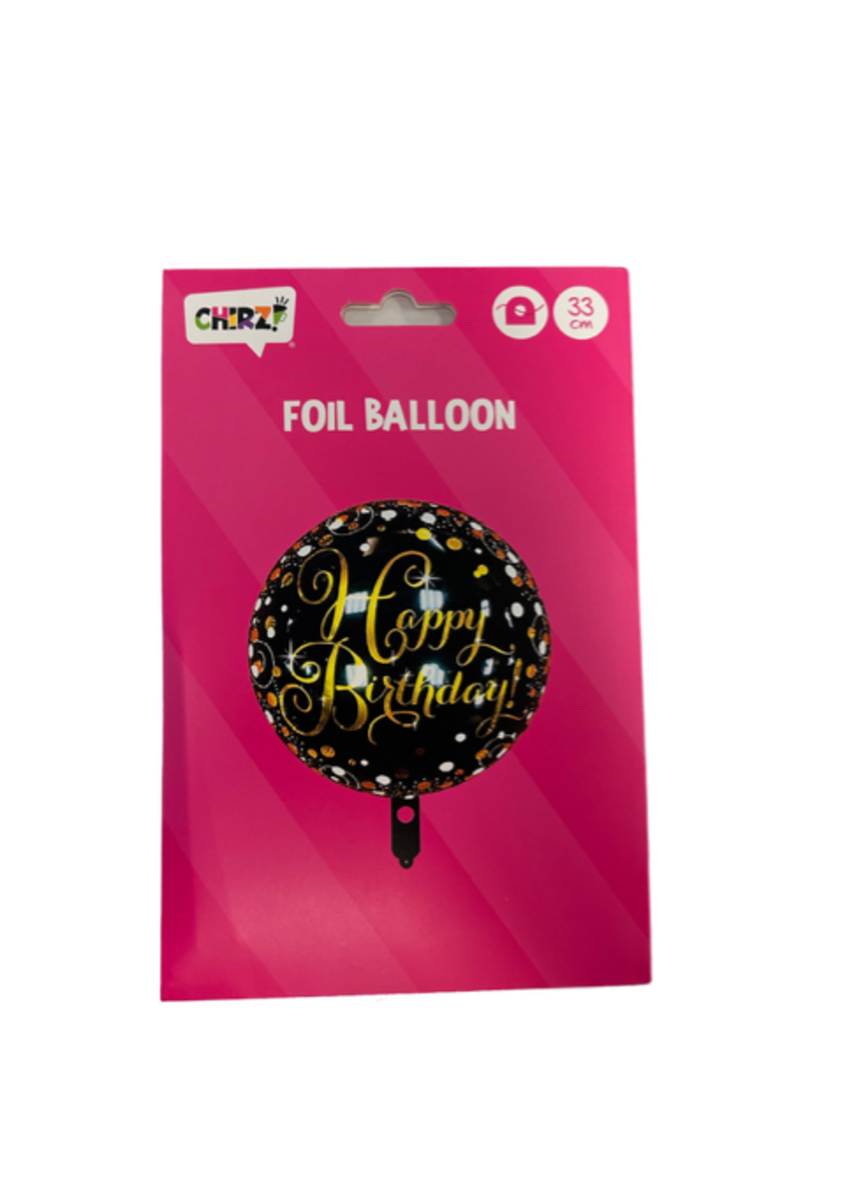 Feestkleding Breda Folieballon Happy Birthday