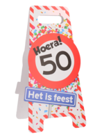 Feestkleding Breda Vloerbord 50 jaar het is feest