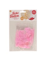 Feestkleding Breda Bobo ballon veren roze 35cm