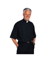Feestkleding Breda Overhemd Priester korte mouw