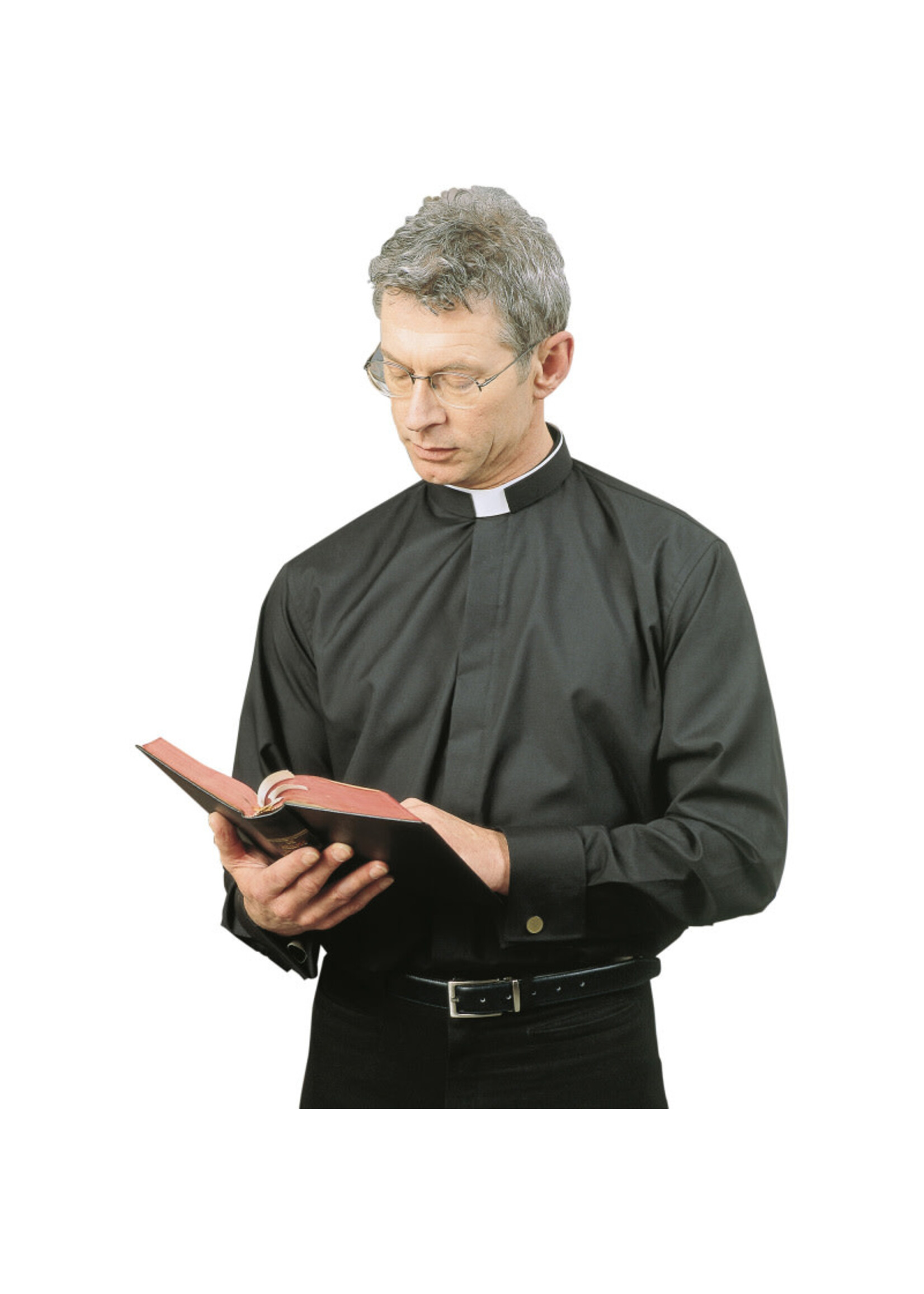 Feestkleding Breda Overhemd Priester lange mouw