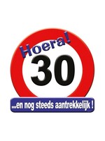 Feestkleding Breda Huldeschild verkeersbord 30