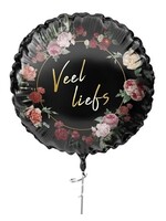 Feestkleding Breda Folieballon veel liefs