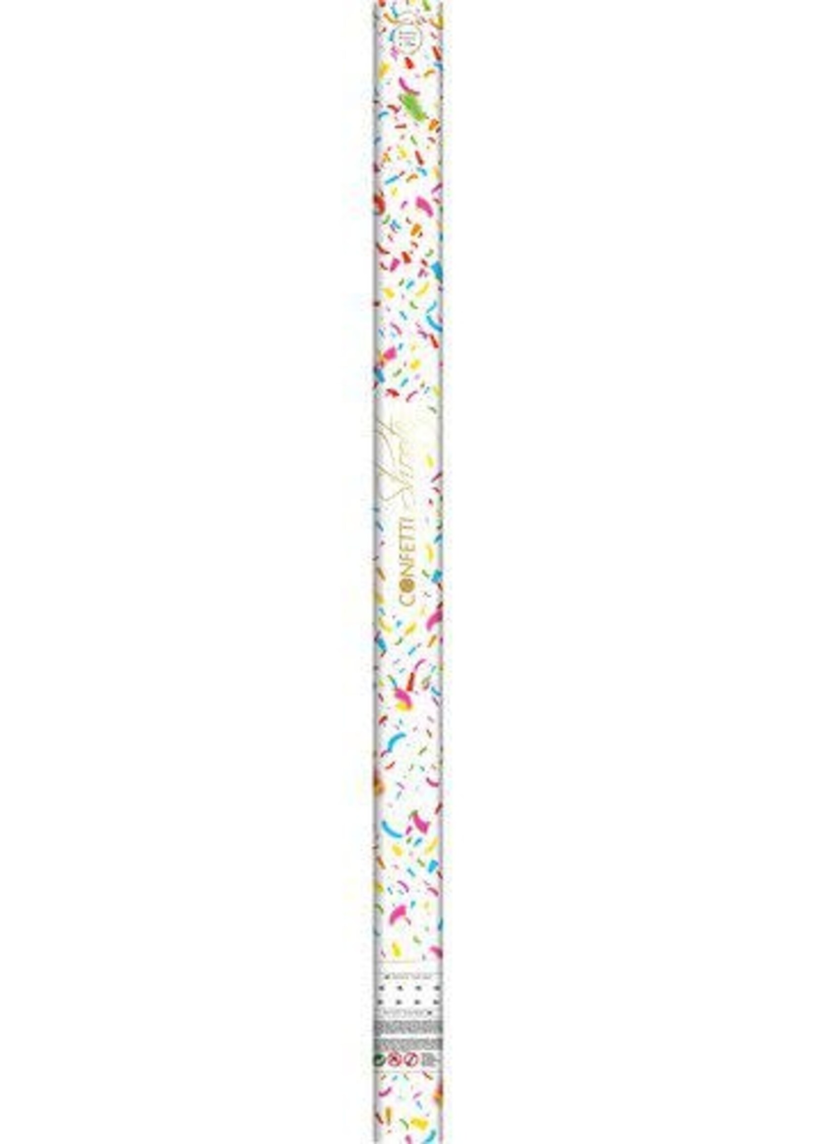 Feestkleding Breda Confetti shooter multi color 80cm