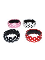 Feestkleding Breda Armband Polka Dots Wit