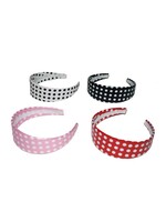 Feestkleding Breda Diadeem Polka Dots Wit