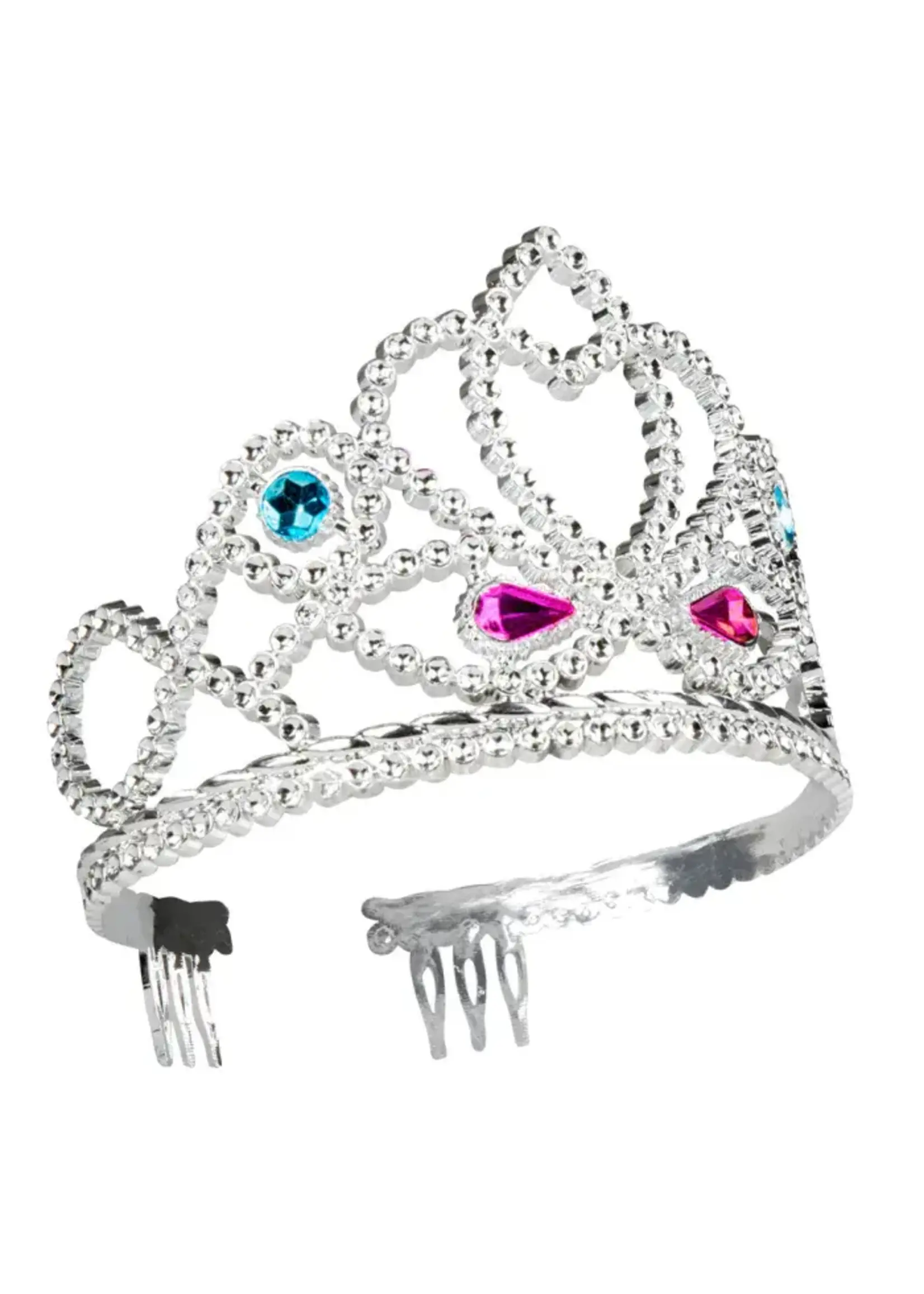 Feestkleding Breda Tiara Diana zilver assorti