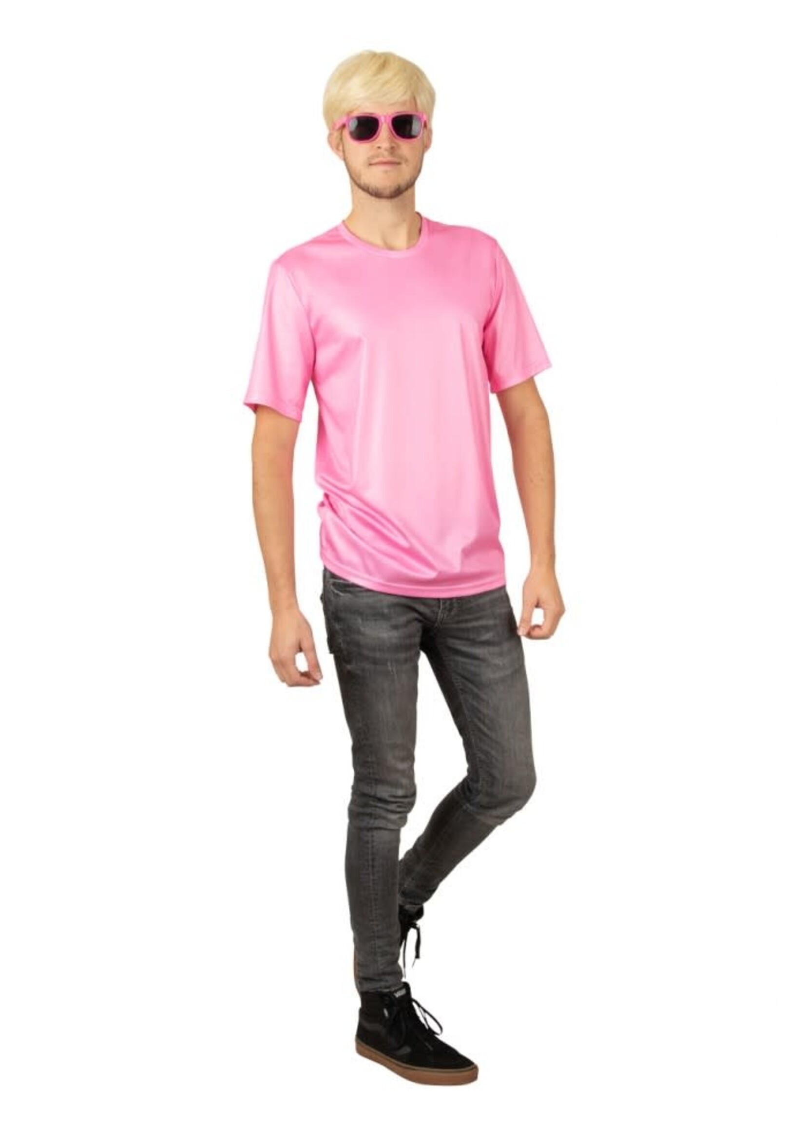 Feestkleding Breda T-shirt roze unisex